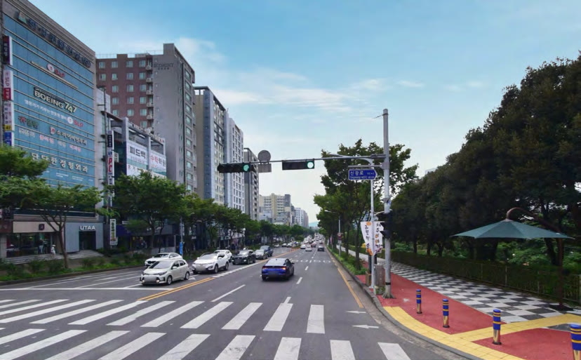 연북로 전경